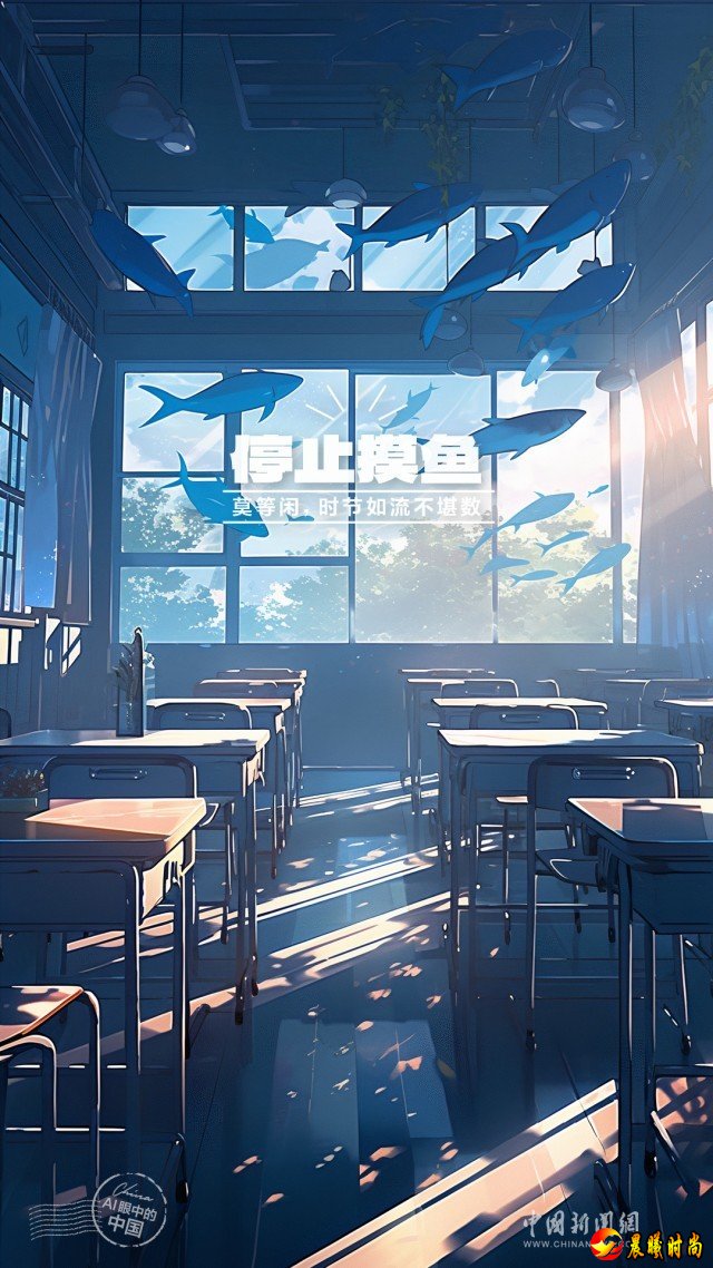 【开学第一课】AI眼中的中国｜开学啦！Show出你的新壁纸