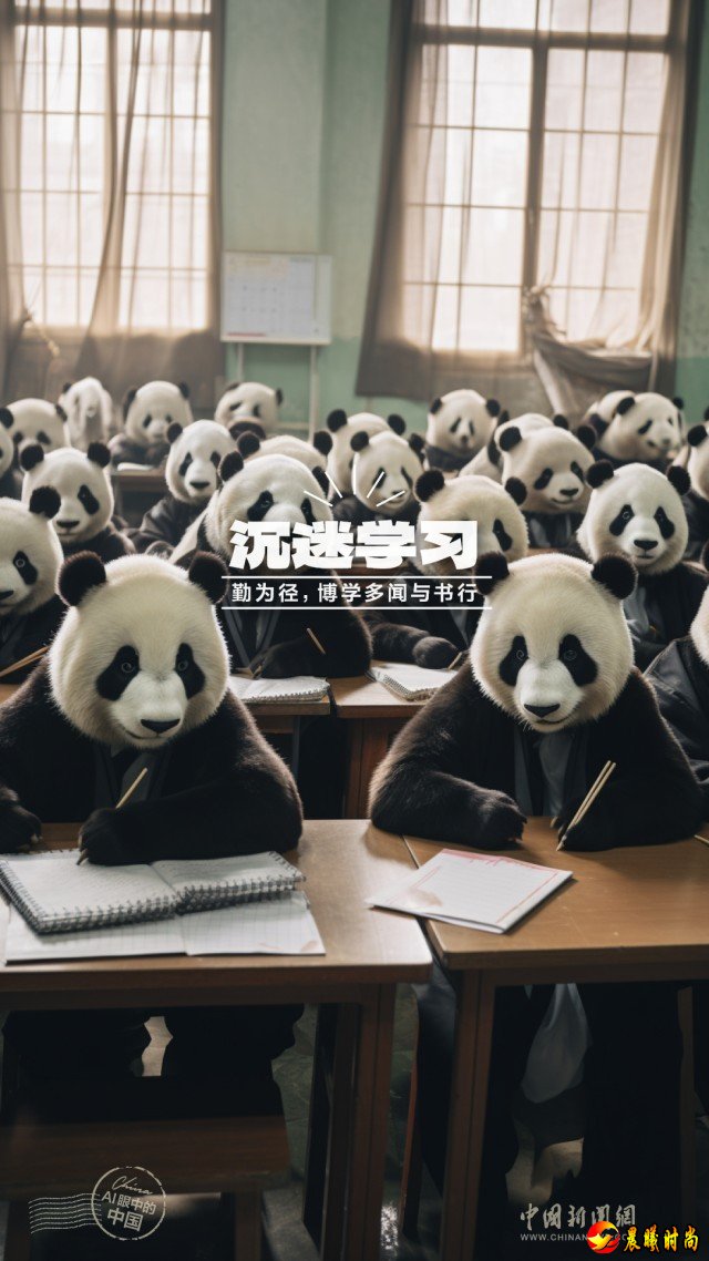 【开学第一课】AI眼中的中国｜开学啦！Show出你的新壁纸