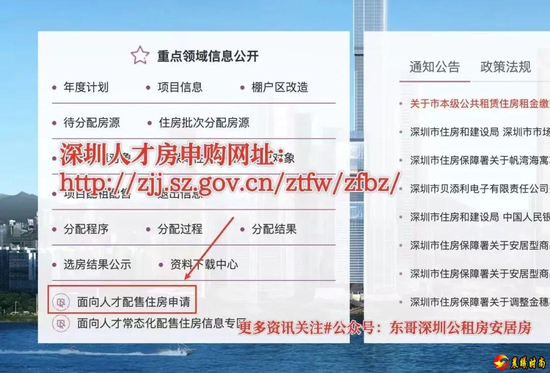 咱们在此拭目以待！ 01.  最新人才房配售通告 和瑞府该项目位于深圳市光明区新湖街道楼村社区东曦路128号