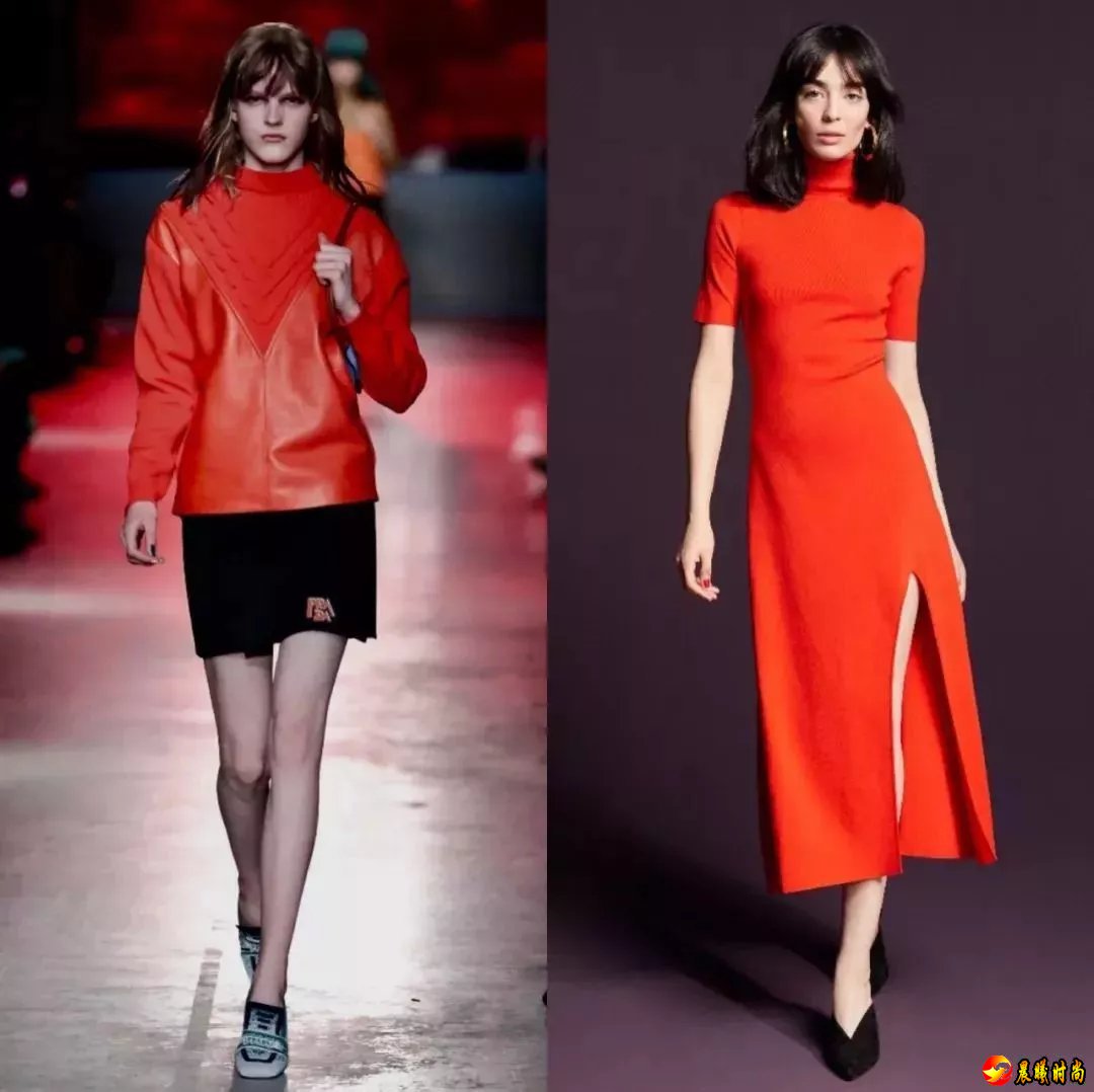Pantone发布2019春夏12大流行色 红色、橘红色成主色调(图4)