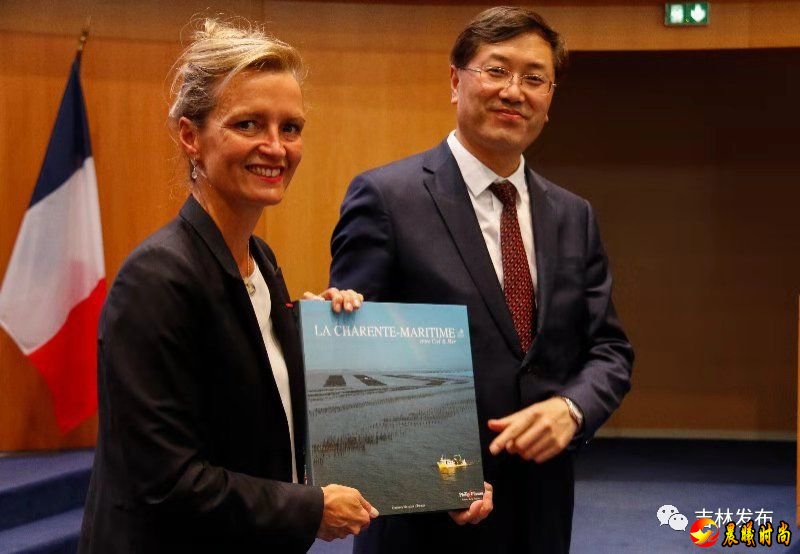  中国驻法国大使馆公使衔参赞吴小俊 吴小俊致辞表示