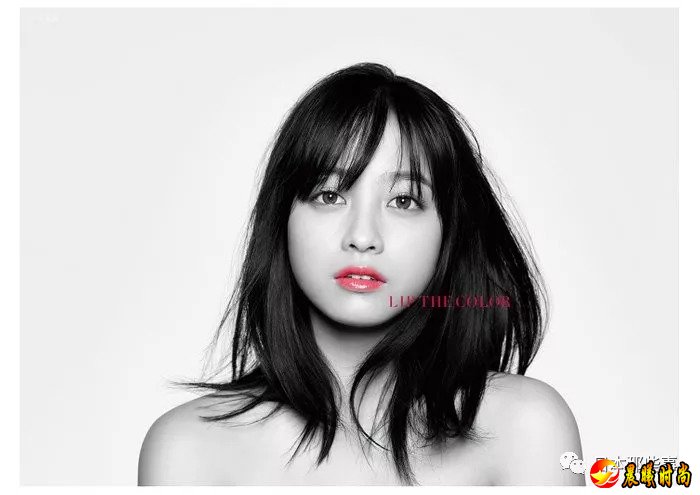 桥本小天使彻底变了一个风格！ 她担任了8月13日开始发售的彩色唇膏“LIP THE COLOR”的代言人