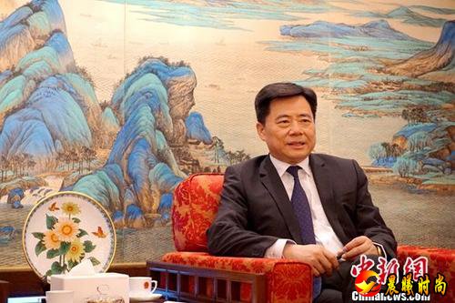 资料图片：中国驻德国大使吴恳。<a target='_blank' href=''>中新社</a>发 耿卓 摄