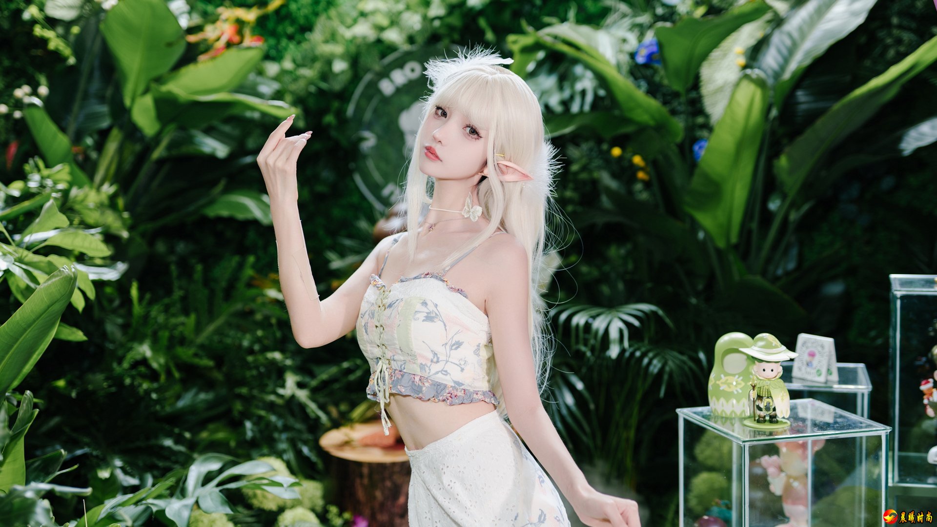 森林 精灵 美女 兽耳 电脑壁纸